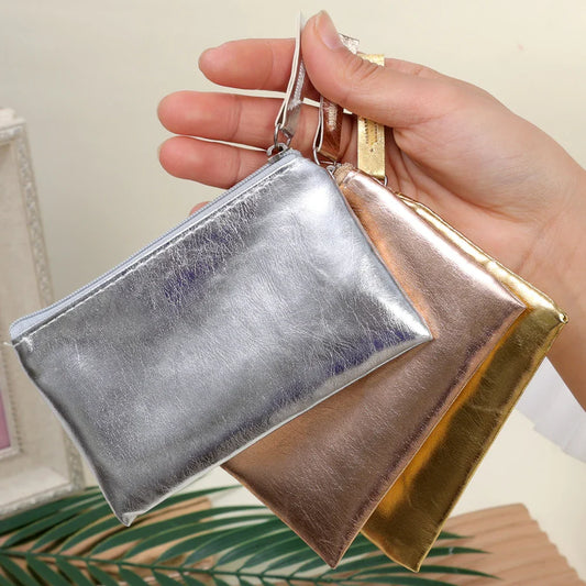 Portemonnee dames in metallic look – Trendy keuze