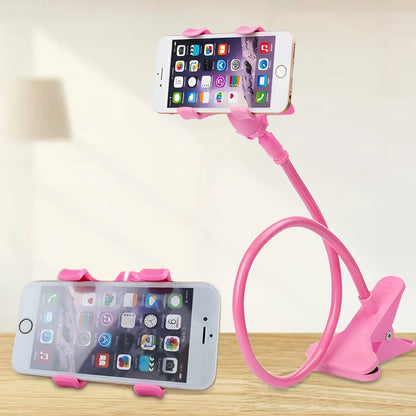 Telefoonhouder bed met kabelclip – Houd je oplaadsnoer op z’n plek