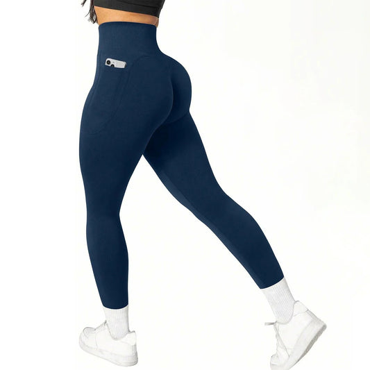 Naadloze yoga kleding met sculpt effect