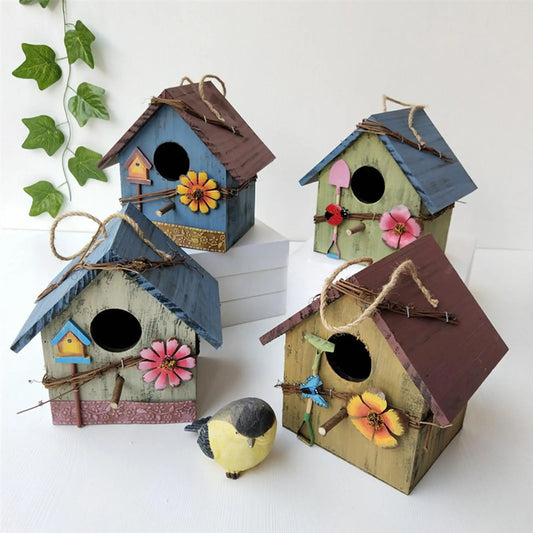 Xenos vogelhuisje met kleurtjes – Vrolijk in elke boom