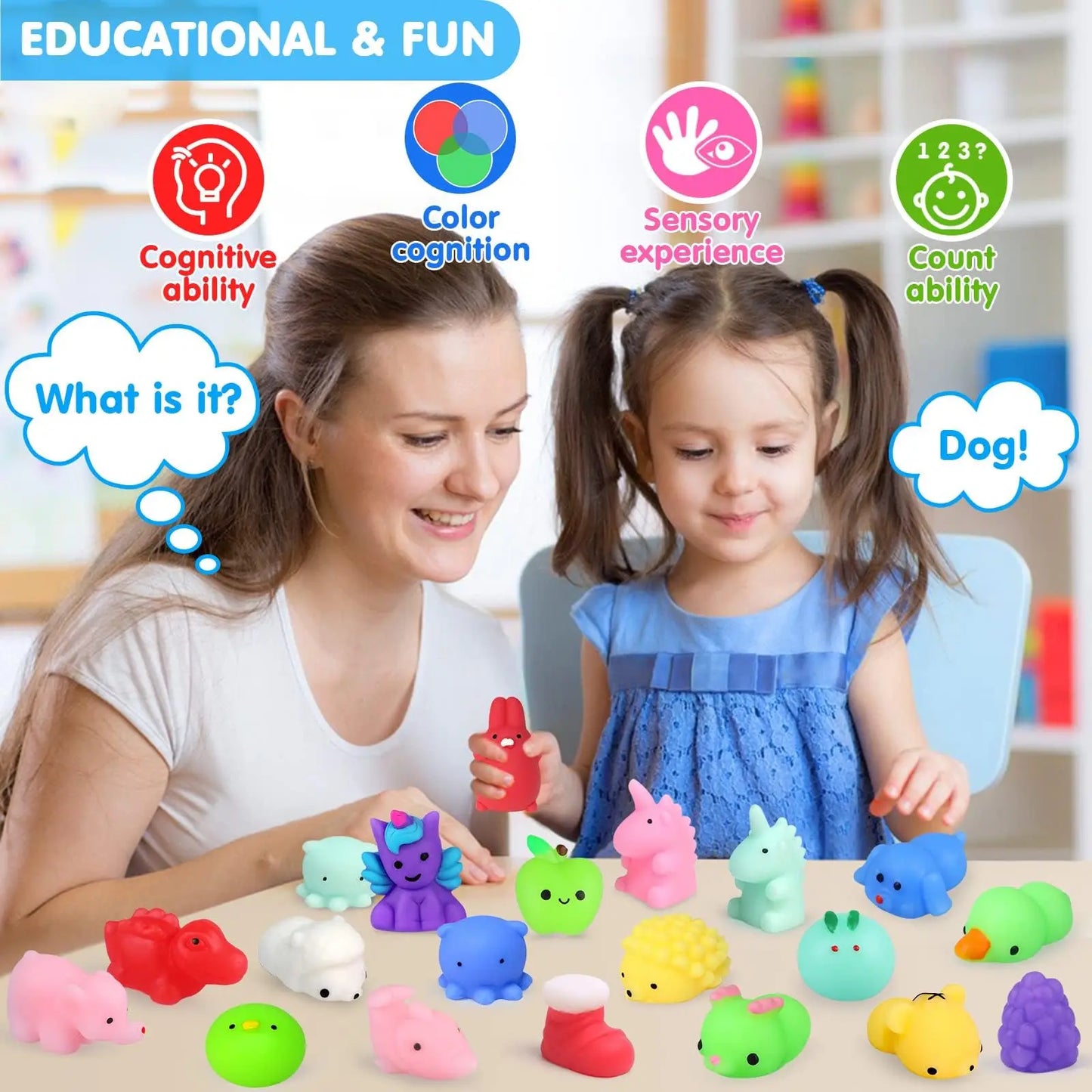 Action fidget toys met verrassende texturen