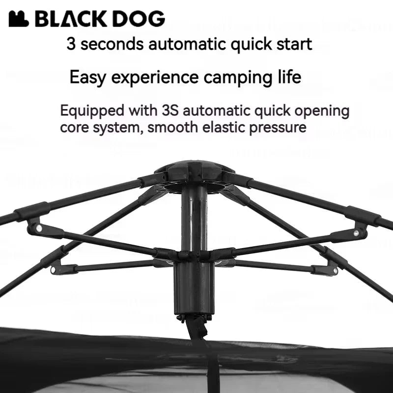 Camping tent met horren – Bescherming tegen muggen