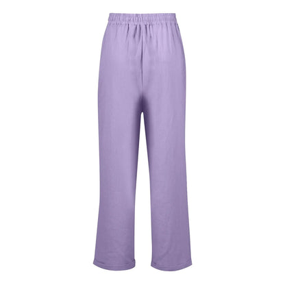 H&M linnen broek met steekzakken – Praktisch en stijlvol