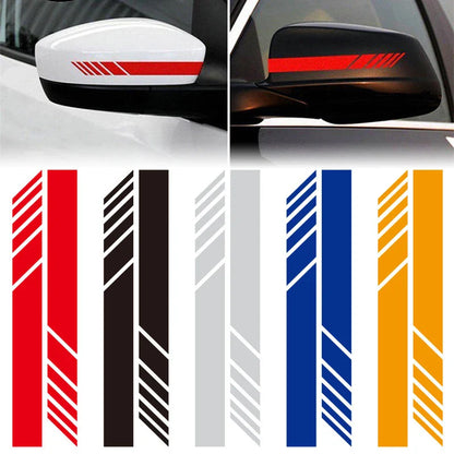 Auto stickers - Stickers for auto met sportieve strepen voor een unieke look
