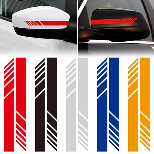 Auto stickers - Stickers for auto met sportieve strepen voor een unieke look