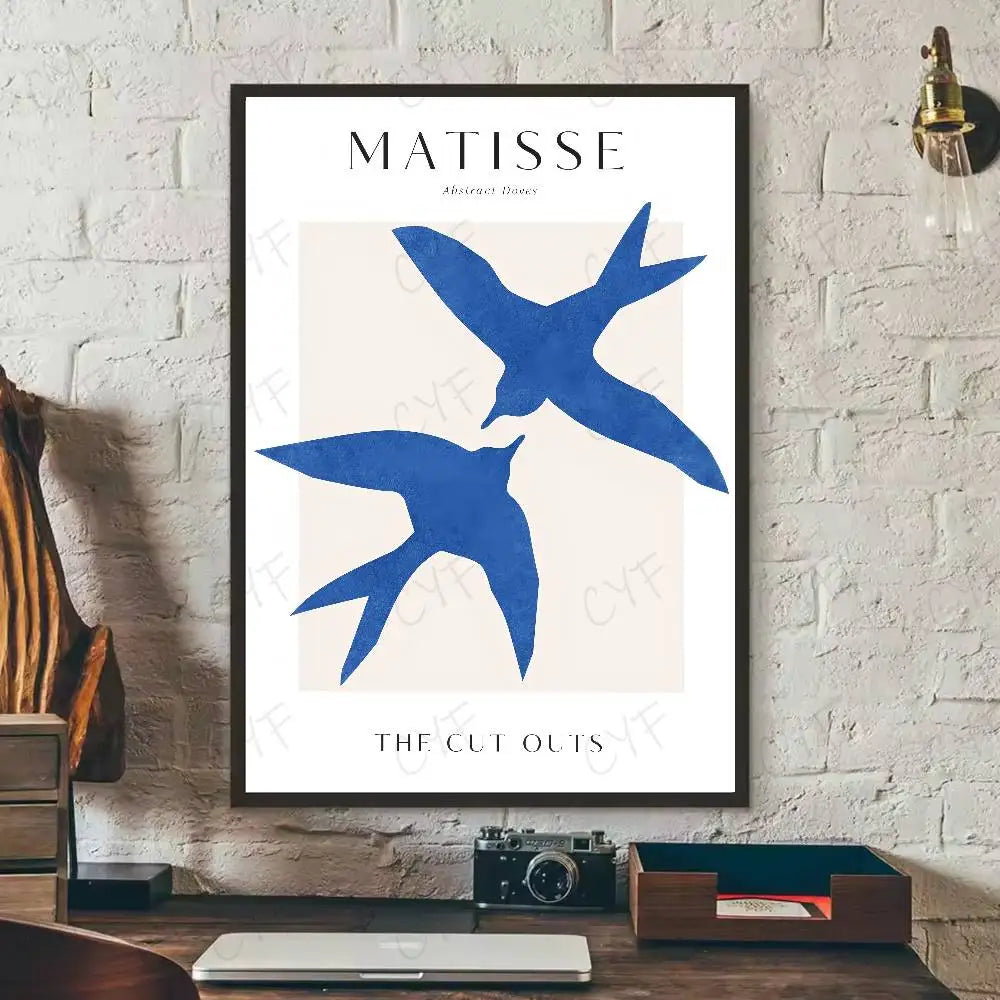 Zwart-wit portretposter