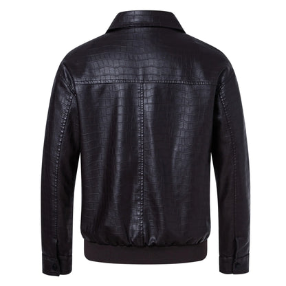 Zachte leren jas voor heren – Comfort en luxe