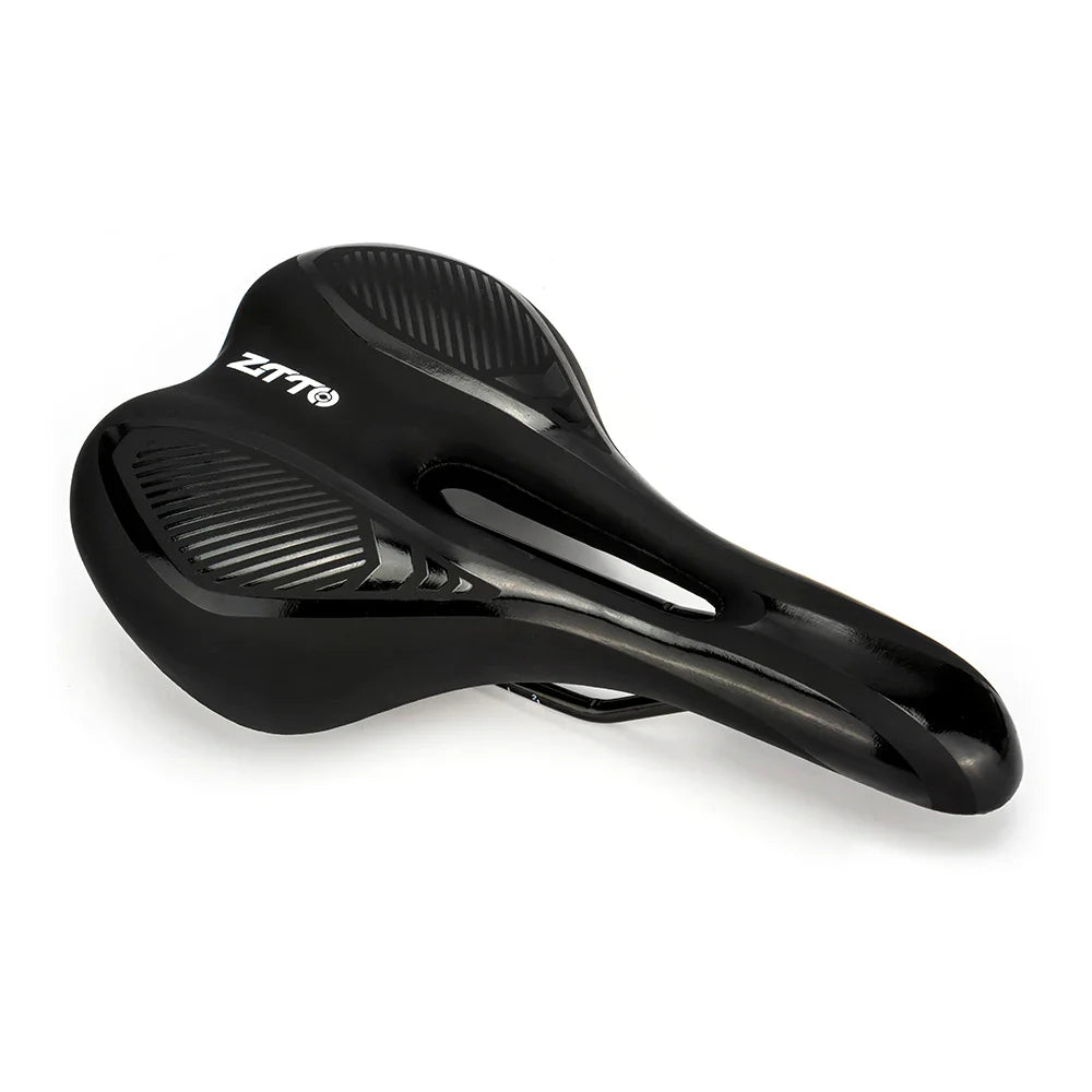 Comfortabel fietszadel met antislip textuur