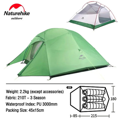Pop-up tent met reflecterend dak – Minder hitte binnen