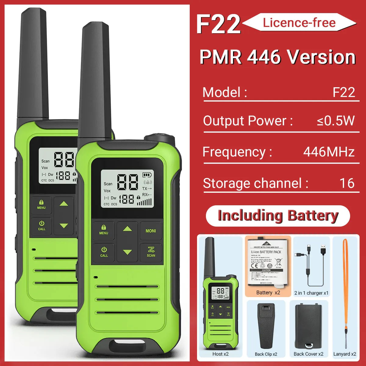 Walkie talkie professioneel – Voor bouw en events