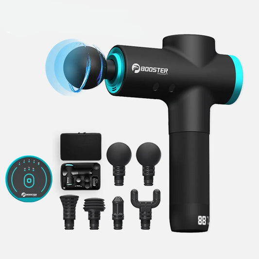 Massage gun met verlichting – Voor gebruik in het donker