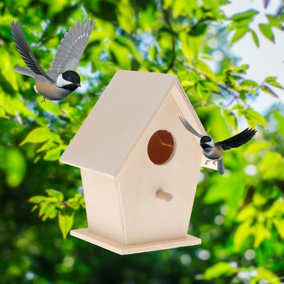 Intratuin vogelhuisje met kijkluikje – Observeer zonder storen