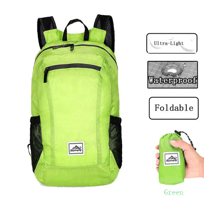 Rugzak als handbagage met handvat bovenop