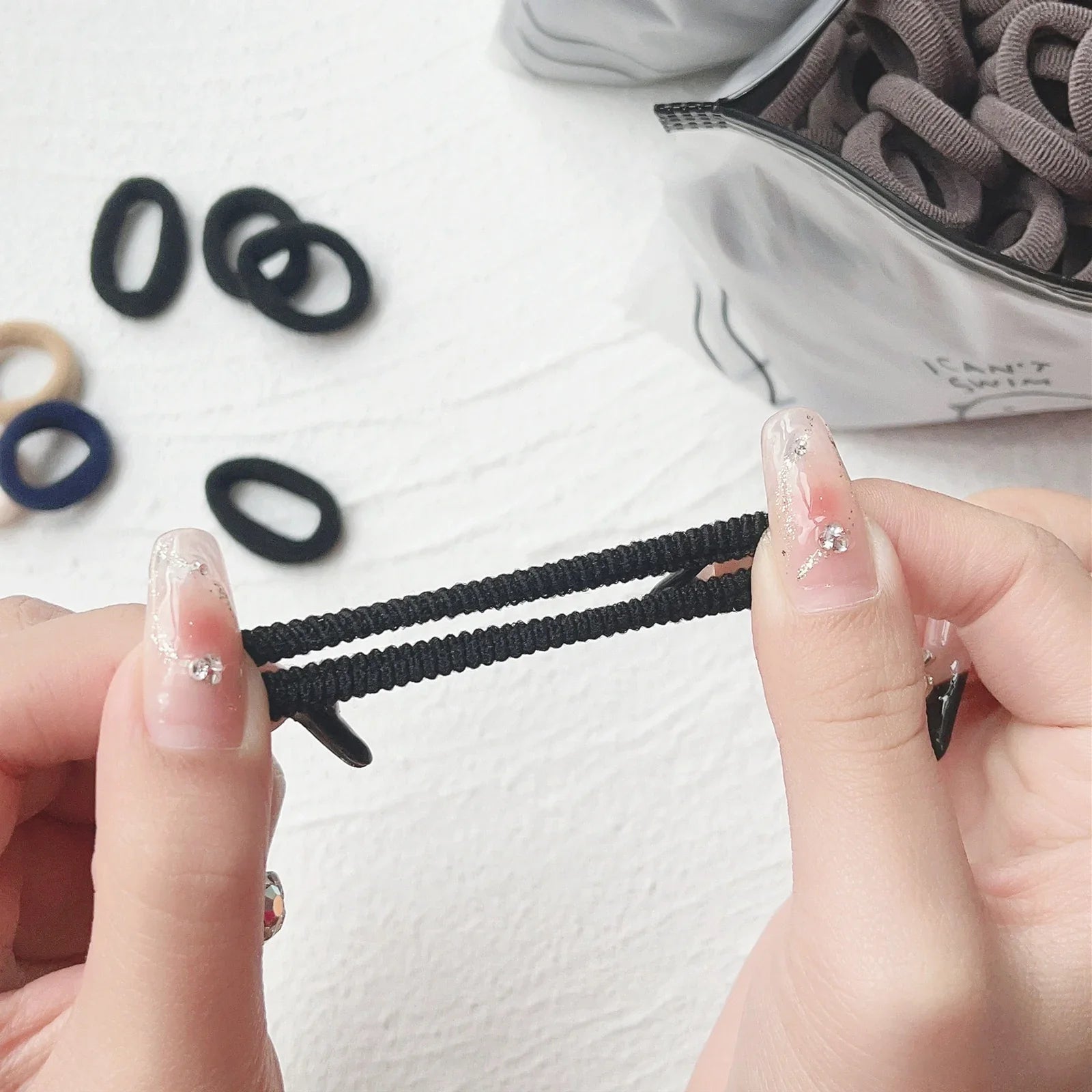 Set haarbanden met elastische pasvorm