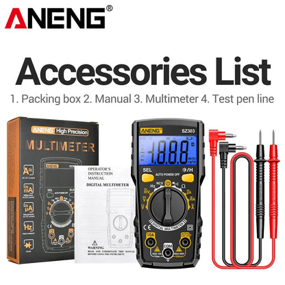 Compacte multimeter past in elke gereedschapskist