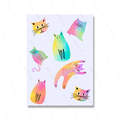 Moderne kunst posters voor creatieve interieurs