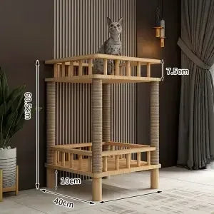 Moderne kattenpaal in industriële stijl – Stoer en stijlvol
