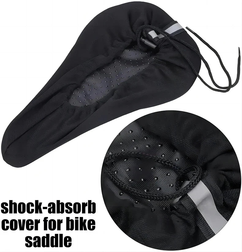 Zadel fiets met comfortabele foamlaag