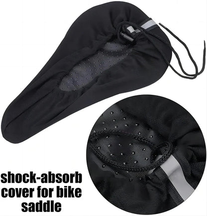 Zadel fiets met comfortabele foamlaag