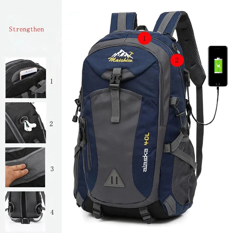 Handbagage rugzak met gewatteerde achterkant