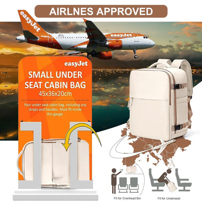 Handbagage rugzak 40x30x20 – Voldoet aan Ryanair-normen