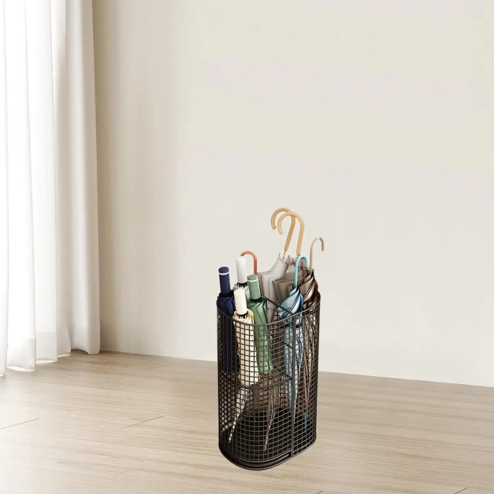 Vierkante paraplu bak voor strakke look