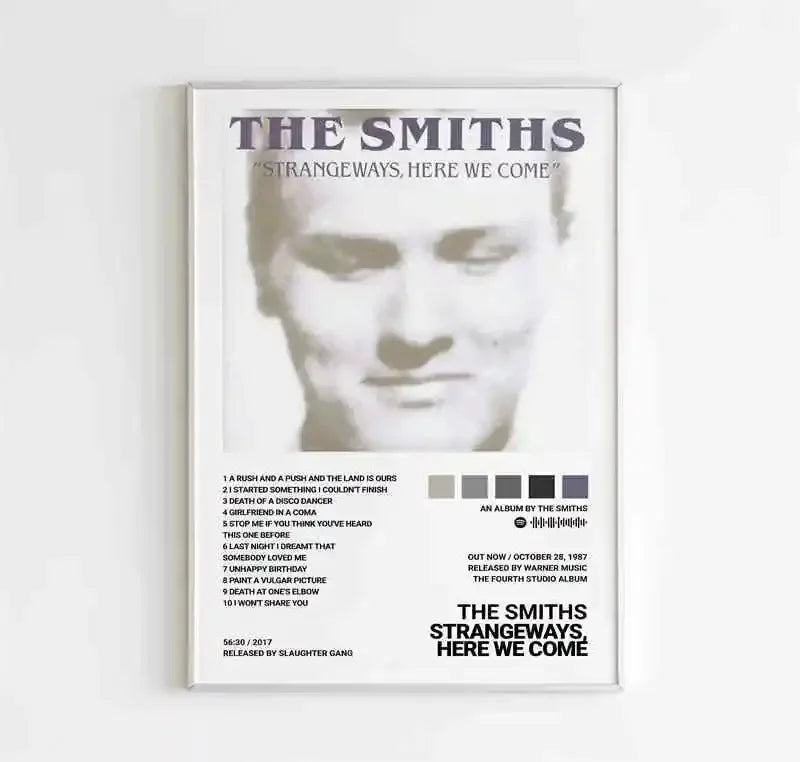 Poster met illustratie van koffie of wijn