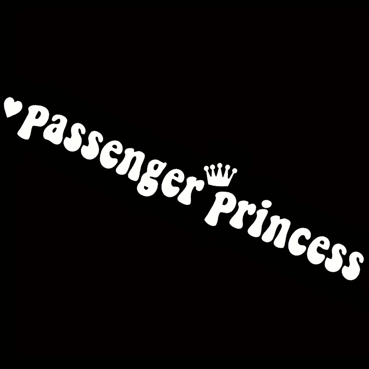 Auto stickers - Passenger Princess ontwerp voor stijlvolle auto's