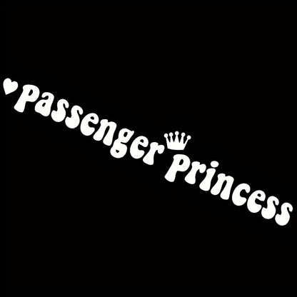 Auto stickers - Passenger Princess ontwerp voor stijlvolle auto's