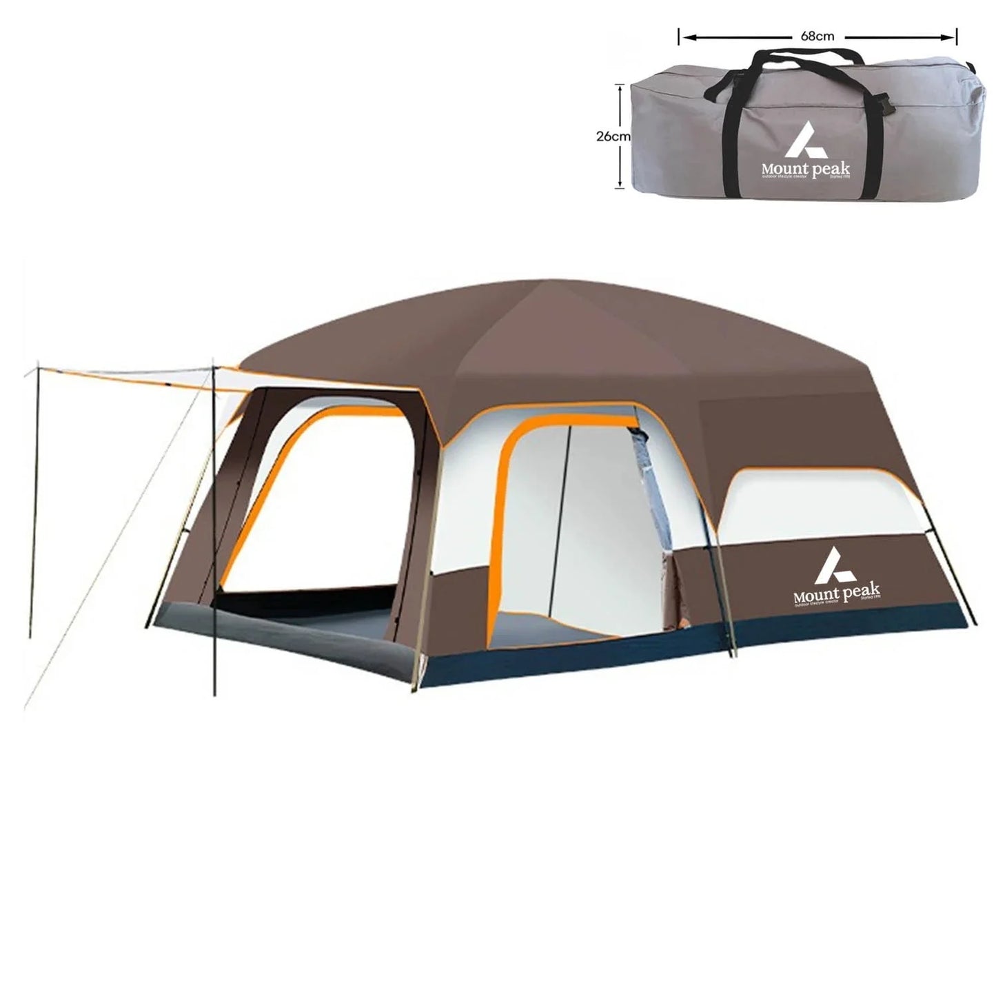 Pop-up tent met haak voor lamp – Verlichting in de nacht