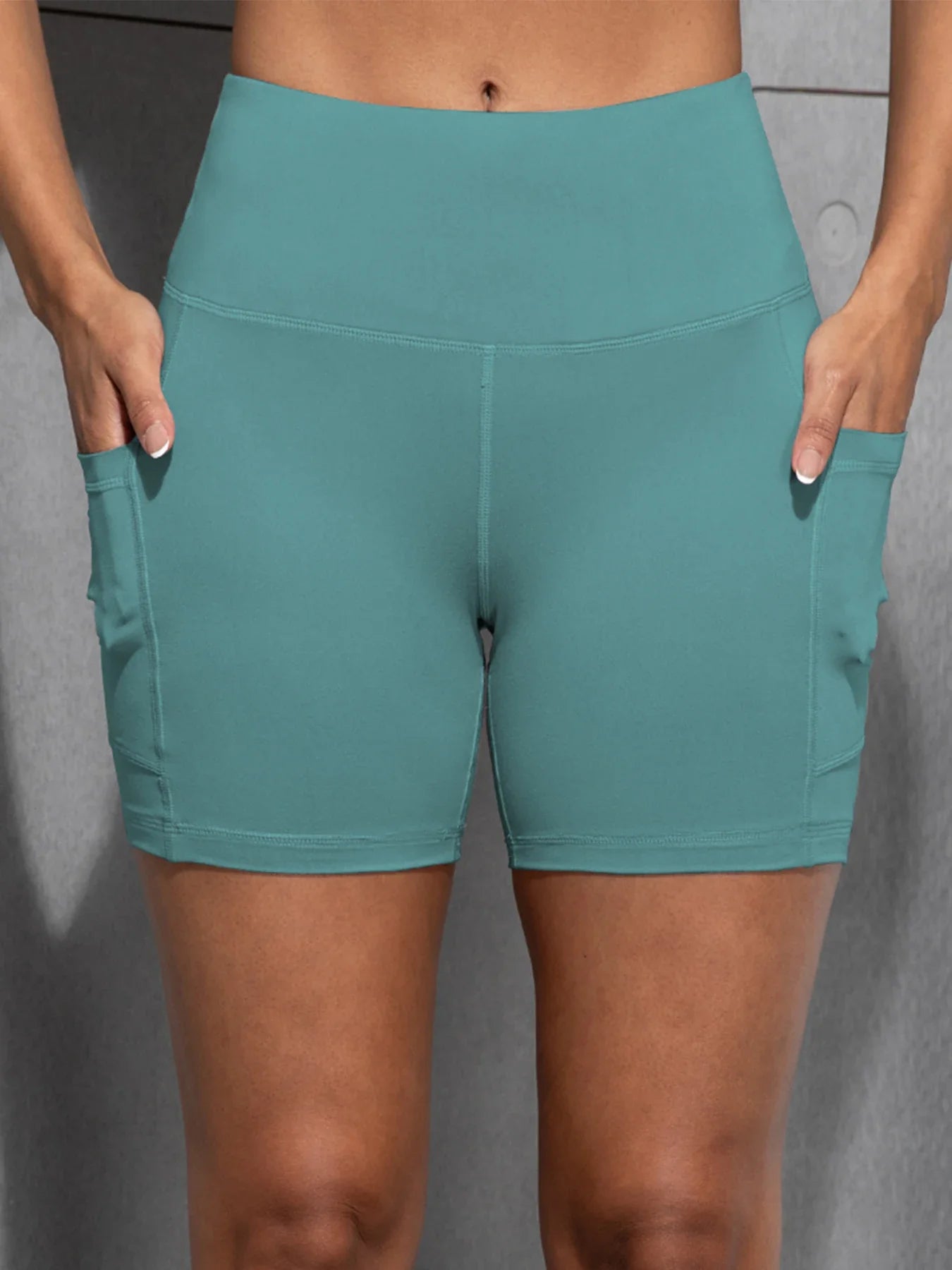 Yoga kleding met lange legging en crop top