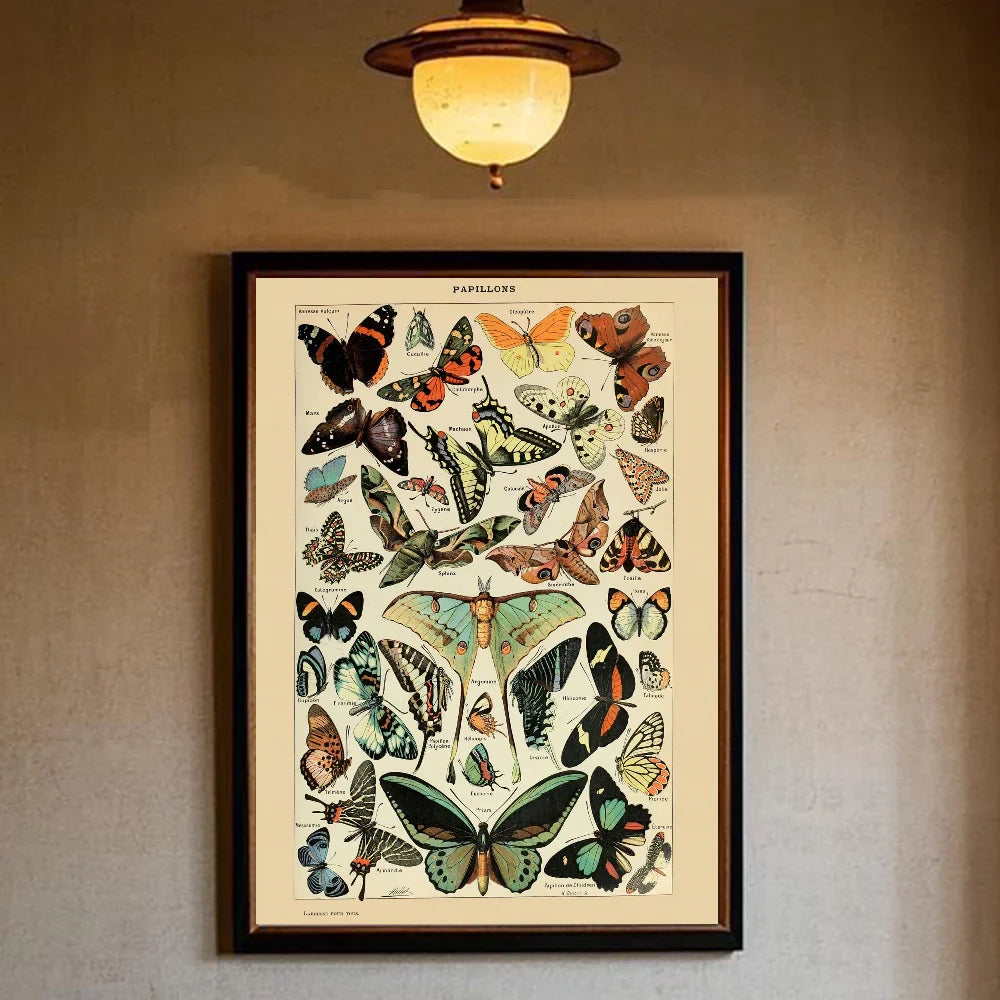 Abstracte poster in pasteltinten