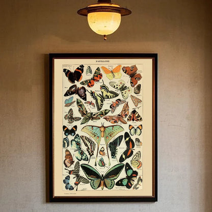 Abstracte poster in pasteltinten
