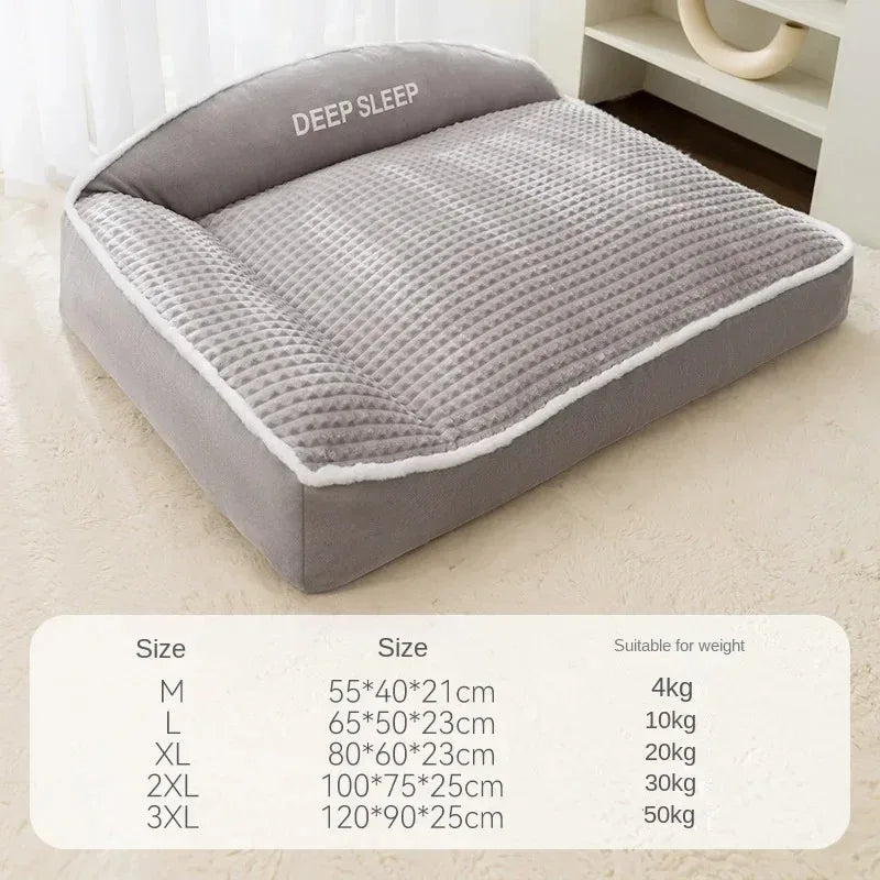 Luxe hondenmand met chique afwerking – Comfort en stijl