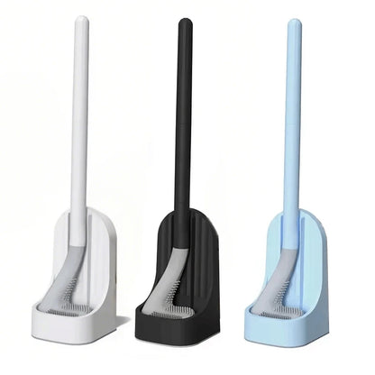 WC borstel in rotan houder – Natuurlijk en decoratief