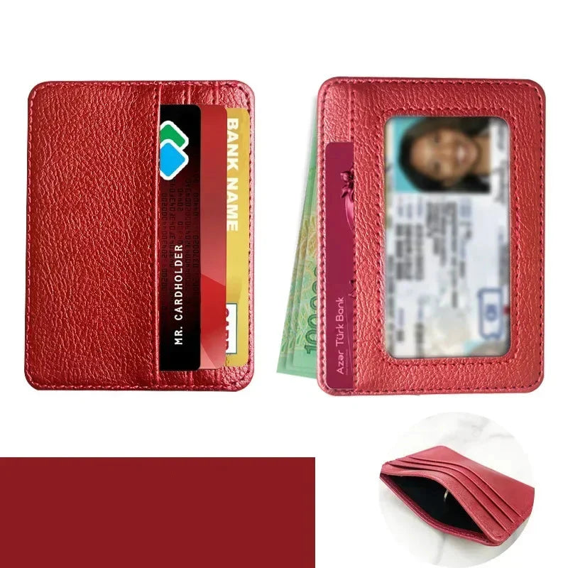 Pasjeshouder heren met clip – Voor briefgeld en pasjes