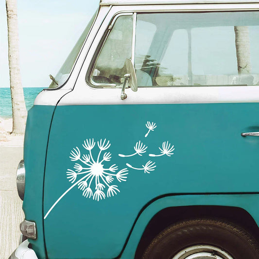 Auto stickers - Paardebloem design voor unieke uitstraling