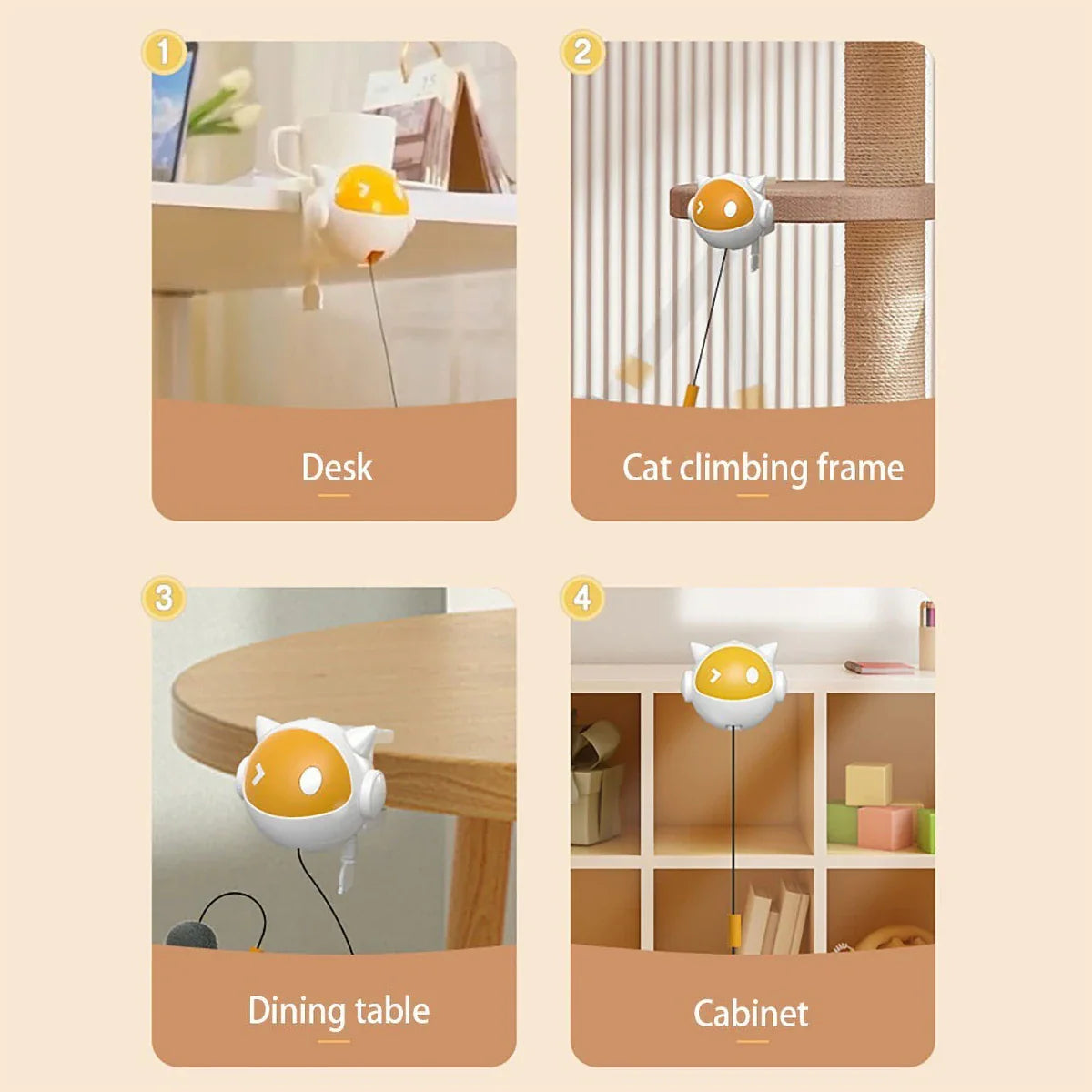 Interactieve laser voor katten – Uren jachtplezier