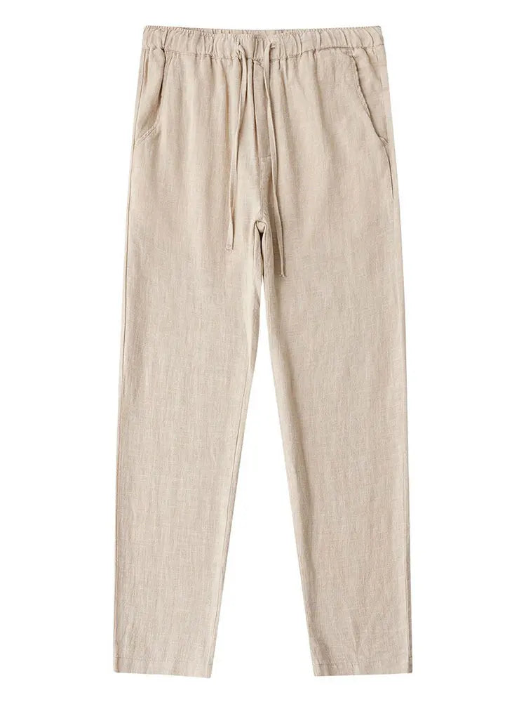 Zwarte linnen broek man – Elegant en luchtig tegelijk