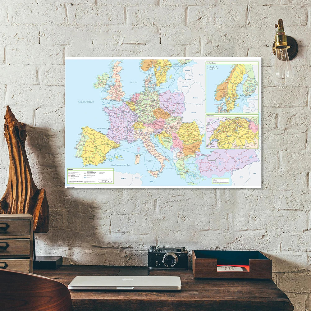 Wereldkaart voor reisinspiratie – Hang je dromen aan de muur