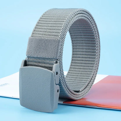 Riem heren met vintage messing gesp