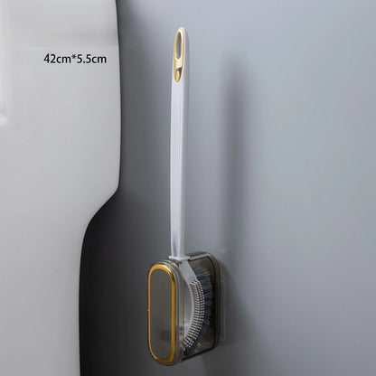 Toiletborstel in messing houder – Klassiek en luxe