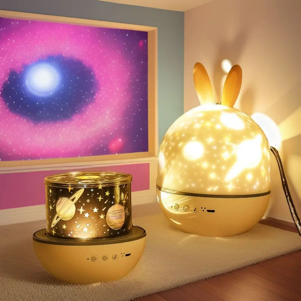 Sterrenhemel projector lamp met afstandsbediening