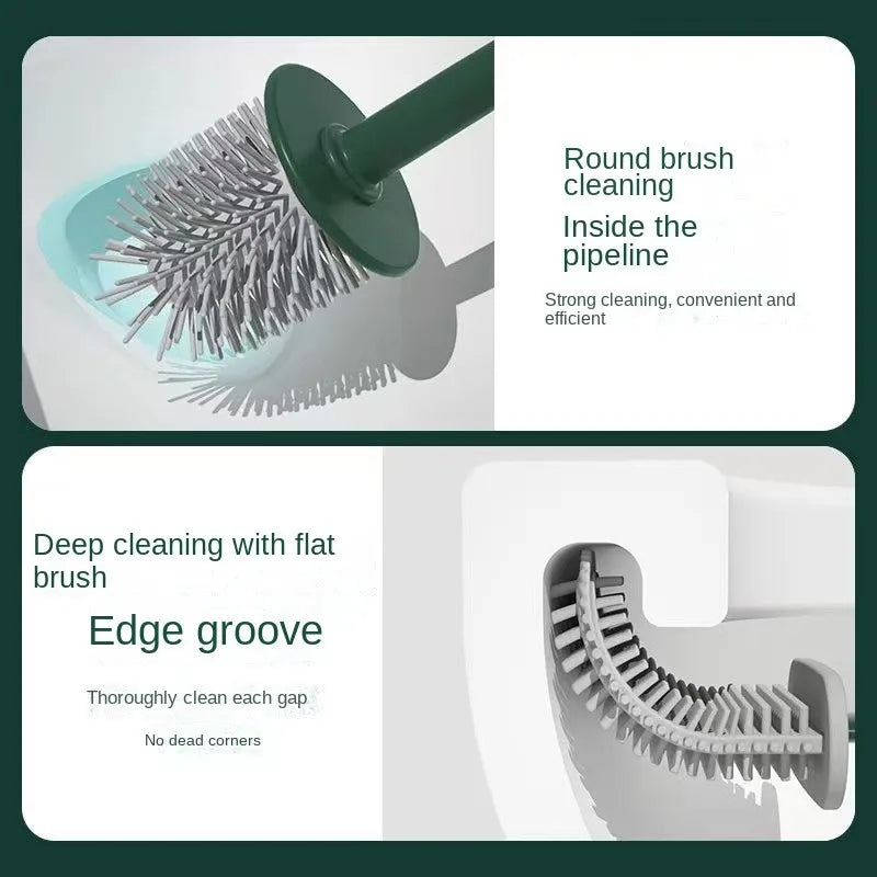 WCborstelhouder met drainage – Voorkomt waterophoping