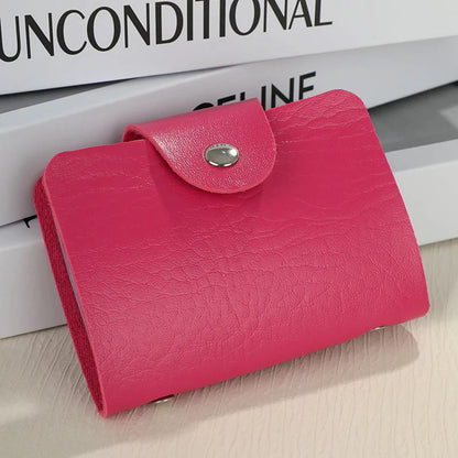 Heren pasjes houder met magneetsluiting – Elegant en veilig
