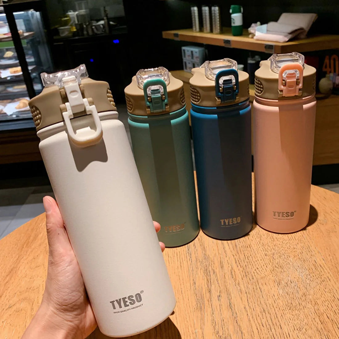 Thermosfles met bekerdop – Handig en lekvrij
