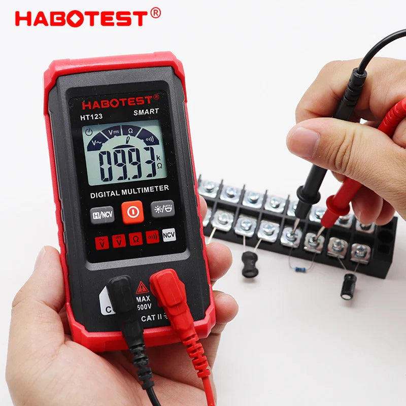 Multimeter met hold-functie voor meetwaarden