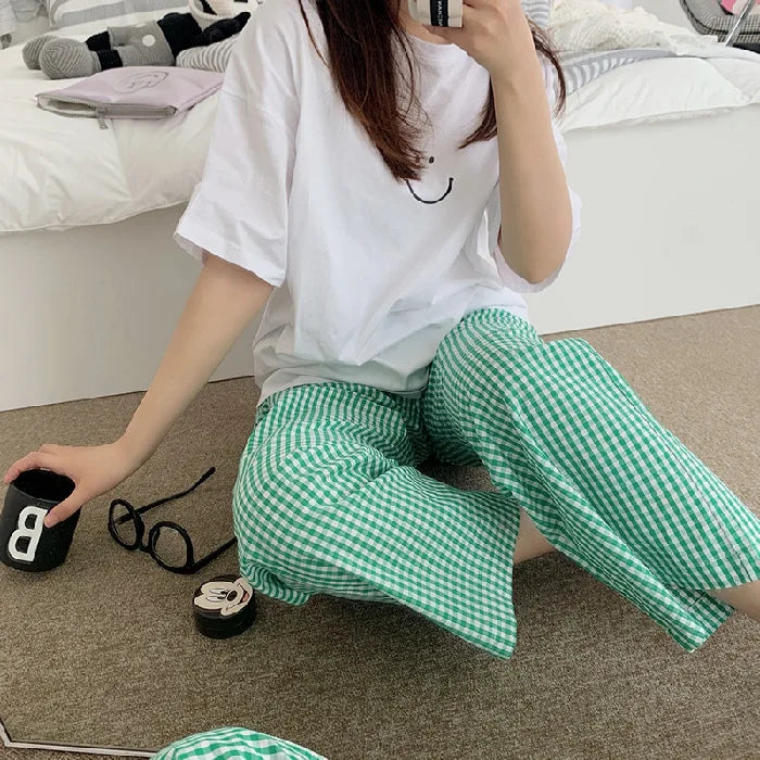 Dames pyjama Hunkemöller met zijdezachte afwerking