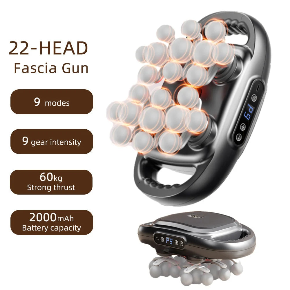 Massage gun met LCD-scherm – Eenvoudige bediening