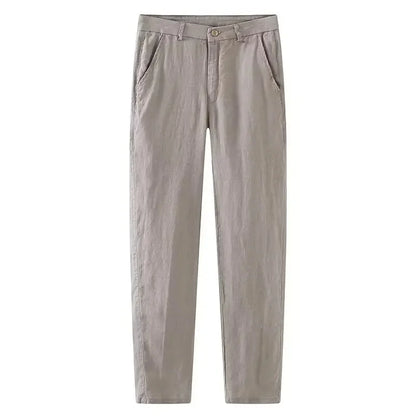 Linnen broek mannen met sportieve twist – Casual comfort